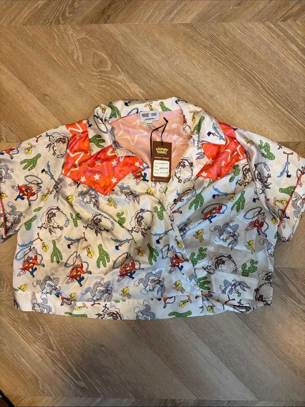 Looney Tunes Cropped Blouse